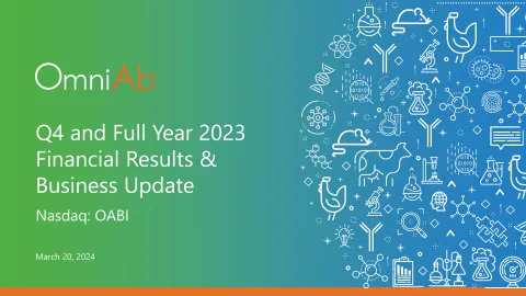 OmniAb | Results Presentation Deck | 24 slides