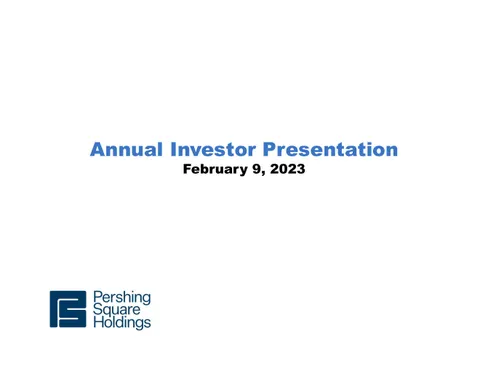 Pershing Square Holdings Portfolio (multi-position) (PSH)