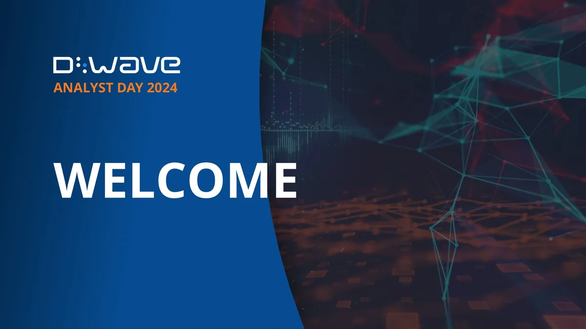 D-Wave | Investor Day Presentation Deck | 133 slides · slide 1