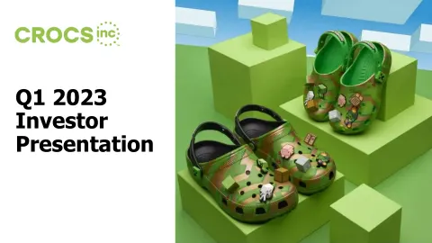 Crocs | Results Presentation Deck | 40 slides