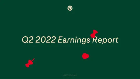 Pinterest | Results Presentation Deck | 13 slides