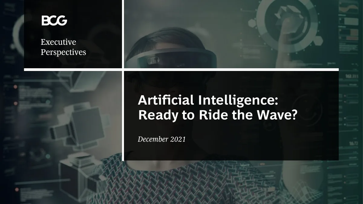 Artificial Intelligence: Ready to Ride the Wave? · slide 1