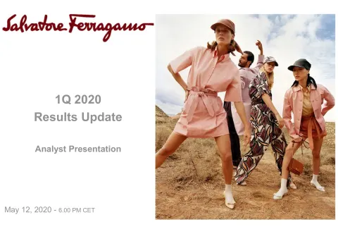 Salvatore Ferragamo | Results Presentation Deck | 11 slides