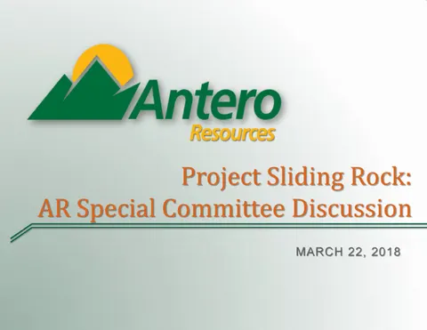 Antero Midstream Partners | Mergers and Acquisitions Presentation Deck | 69 slides