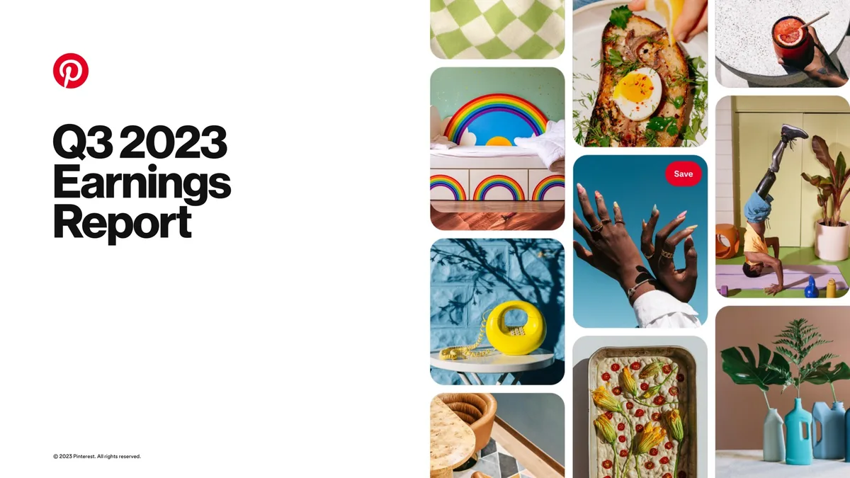 Pinterest | Results Presentation Deck | 16 slides · slide 1