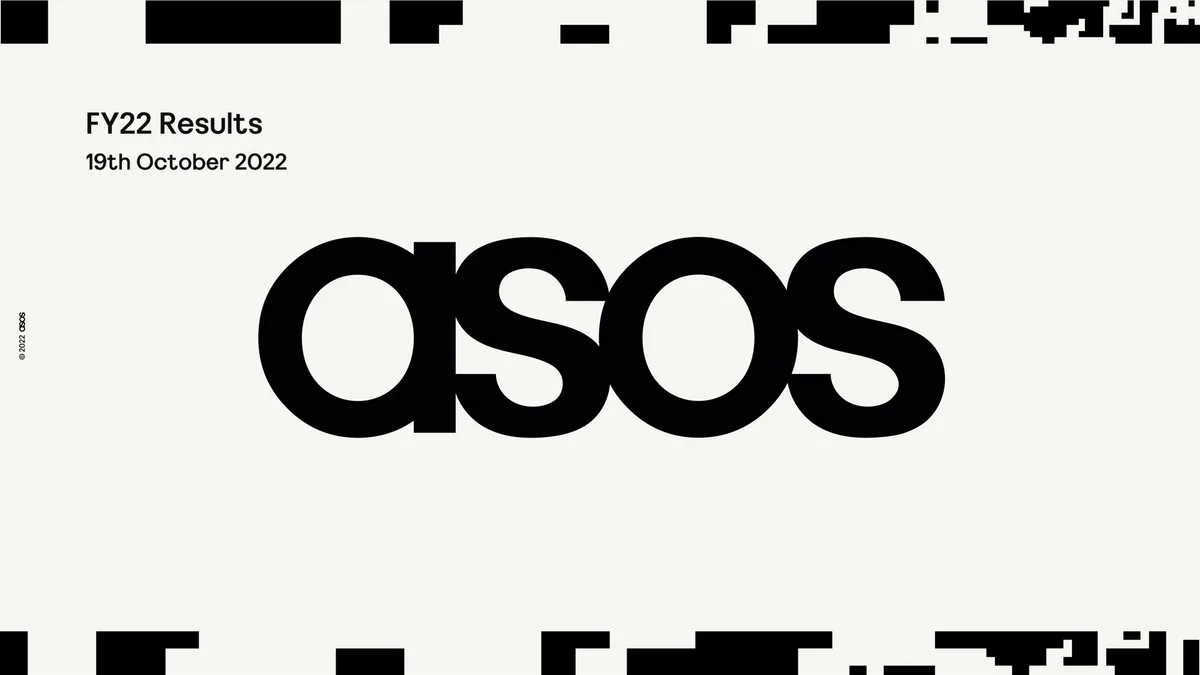 Asos | Results Presentation Deck | 27 slides · slide 1