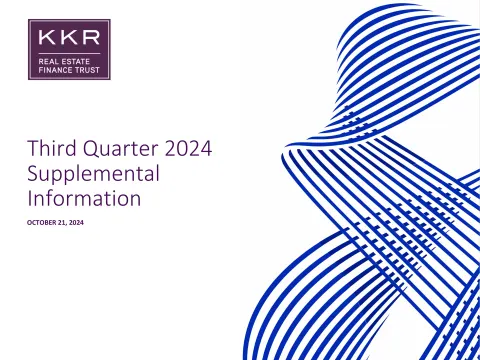 KKR Real Estate Finance Trust | Results Presentation Deck | 26 slides