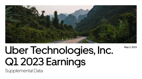 Uber | Results Presentation Deck | 31 slides