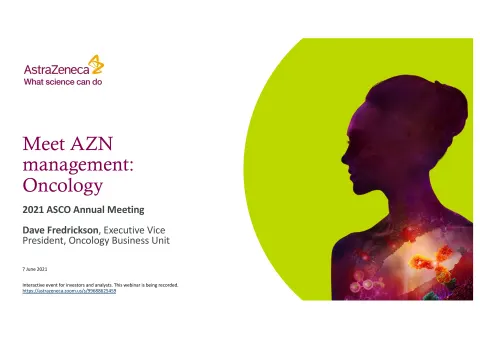 AstraZeneca | Investor Day Presentation Deck | 40 slides