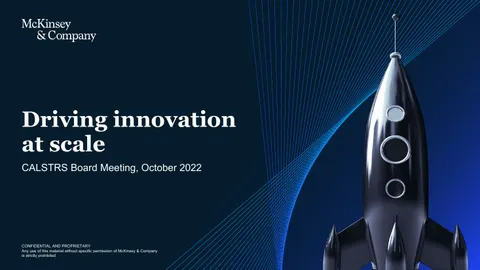 Driving innovation at scale