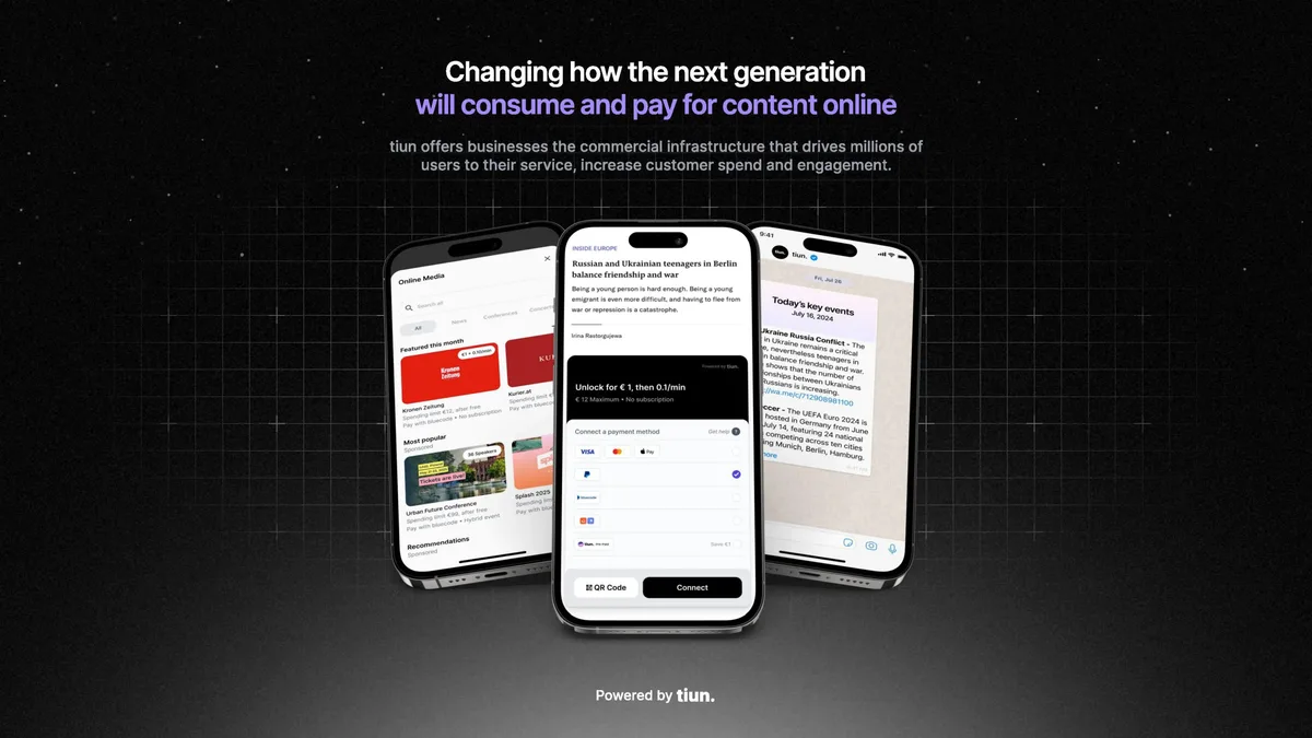 Exclusive: Tiun secures $2.5 million pre-seed funding from Founderful · slide 1