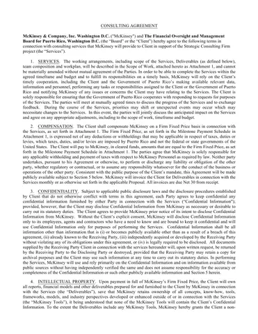 RFP McKinsey The Financial Oversight and Management Board for Puerto Rico