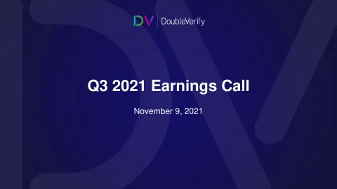 DoubleVerify | Results Presentation Deck | 12 slides