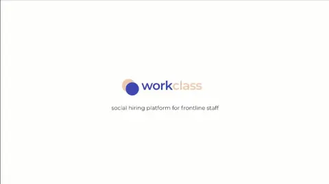 Workclass | Start Up Pitch Deck | 10 slides