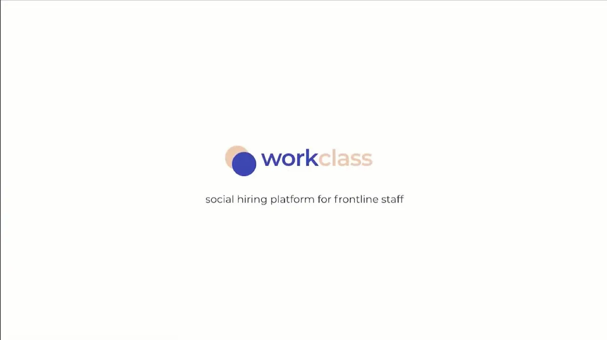 Workclass | Start Up Pitch Deck | 10 slides · slide 1