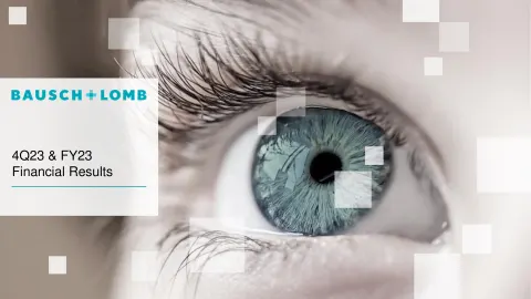 Bausch+Lomb | Results Presentation Deck | 39 slides