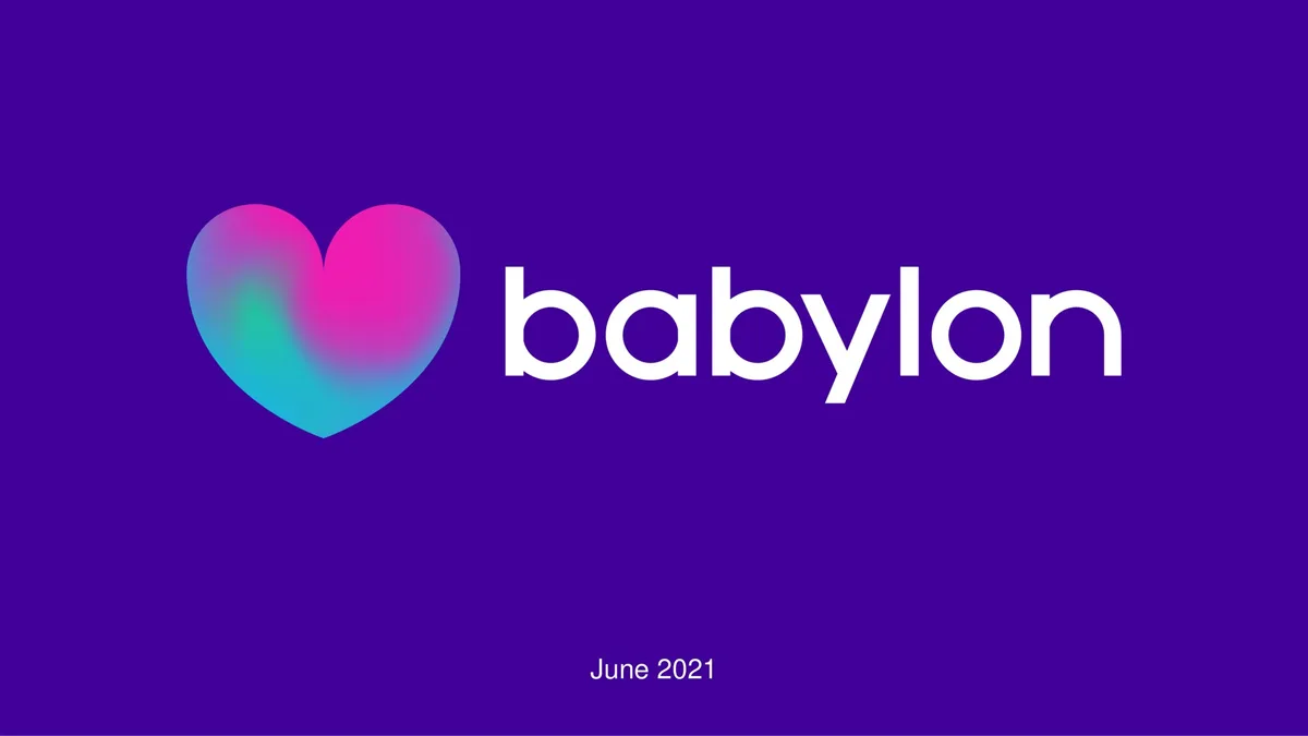 Babylon | SPAC Presentation Deck | 45 slides · slide 1
