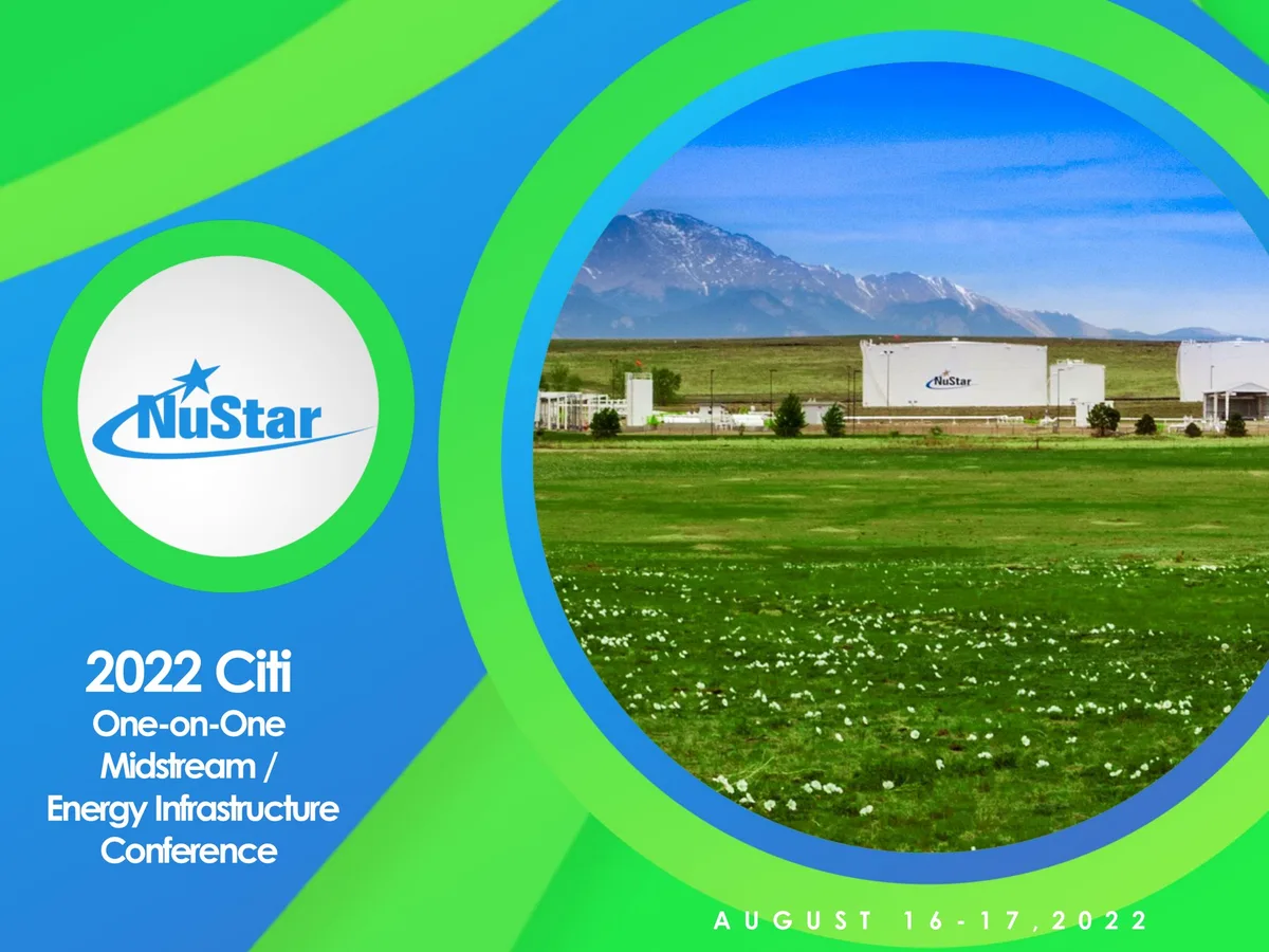 NuStar Energy | Investor Conference Presentation Deck | 34 slides · slide 1