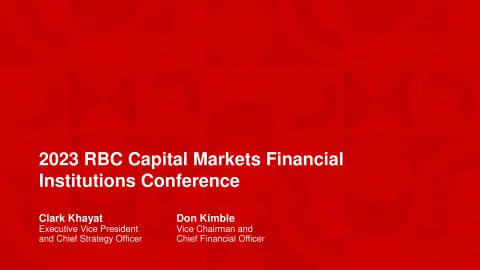 KeyCorp | Investor Conference Presentation Deck | 6 slides