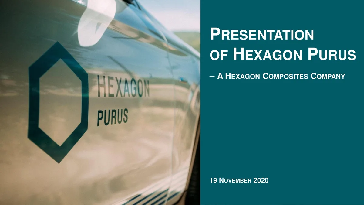 Hexagon Purus | SPAC Presentation Deck | 46 slides · slide 1