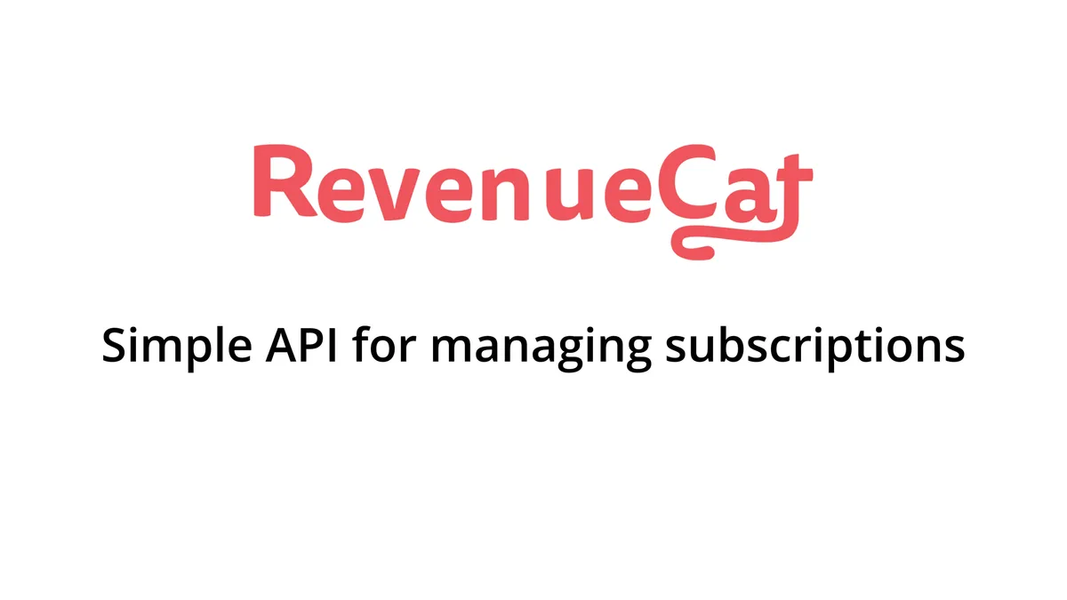RevenueCat used this pitch deck to raise $15 million in August · slide 1