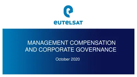 Eutelsat | ESG Presentation Deck | 31 slides