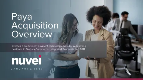 Nuvei | Mergers and Acquisitions Presentation Deck | 27 slides