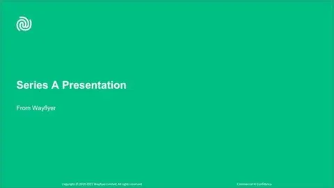 Wayflyer Series A Pitch Deck