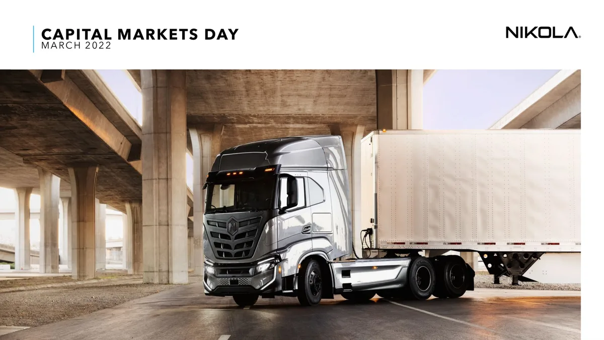Nikola | Investor Day Presentation Deck | 95 slides · slide 1