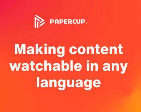 Pitch deck: AI startup Papercup raised $20M to help media go global