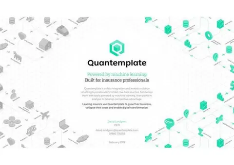 Quantemplate pitch deck