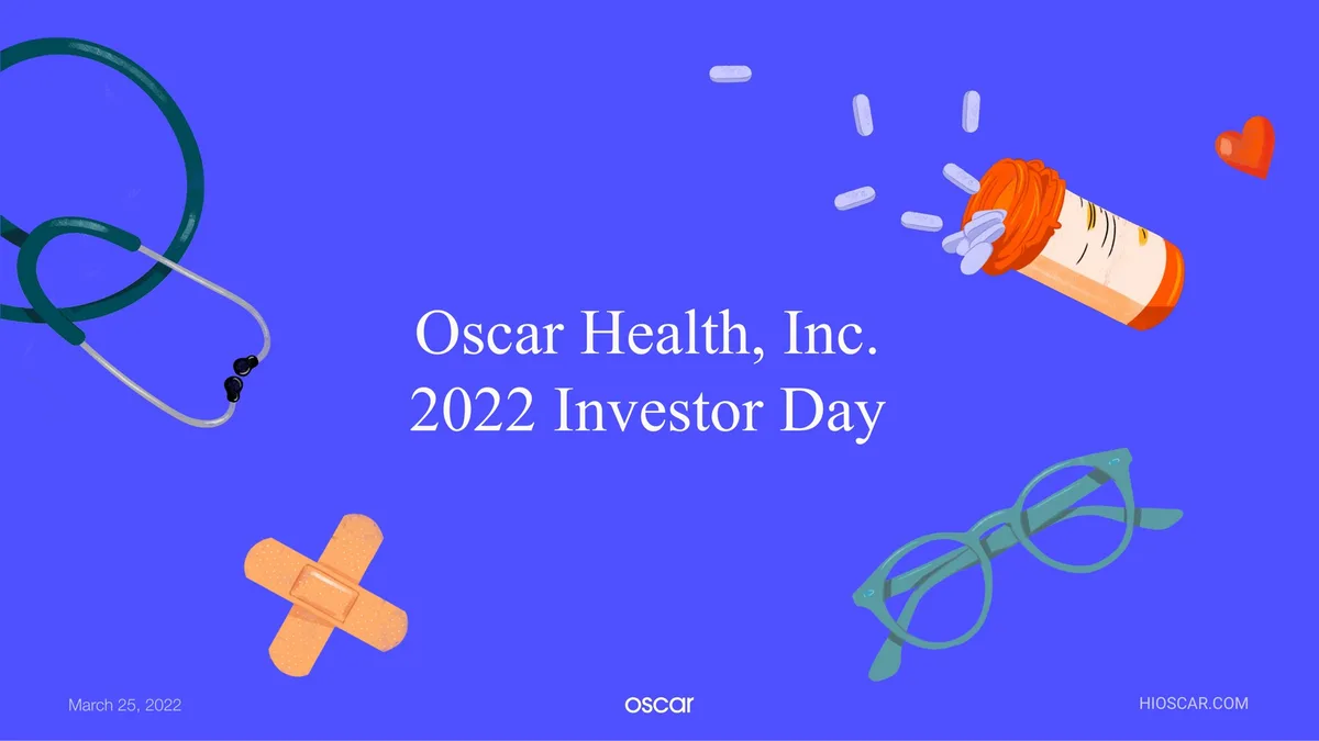 Oscar Health | Investor Day Presentation Deck | 75 slides · slide 1