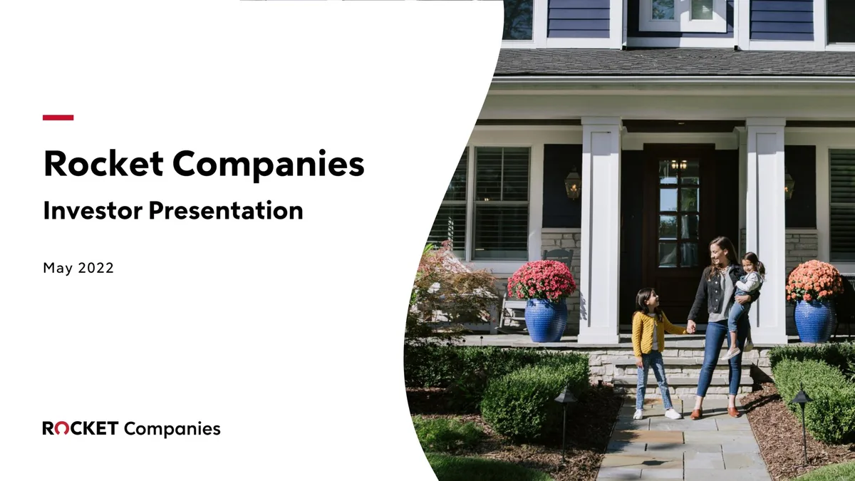 Rocket Companies | Investor Presentation Deck | 47 slides · slide 1