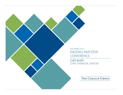 Carlyle | Investor Conference Presentation Deck | 27 slides