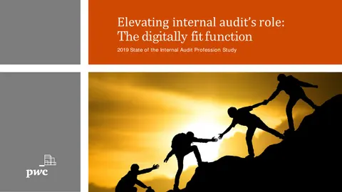 2019 Internal Audit Profession Study