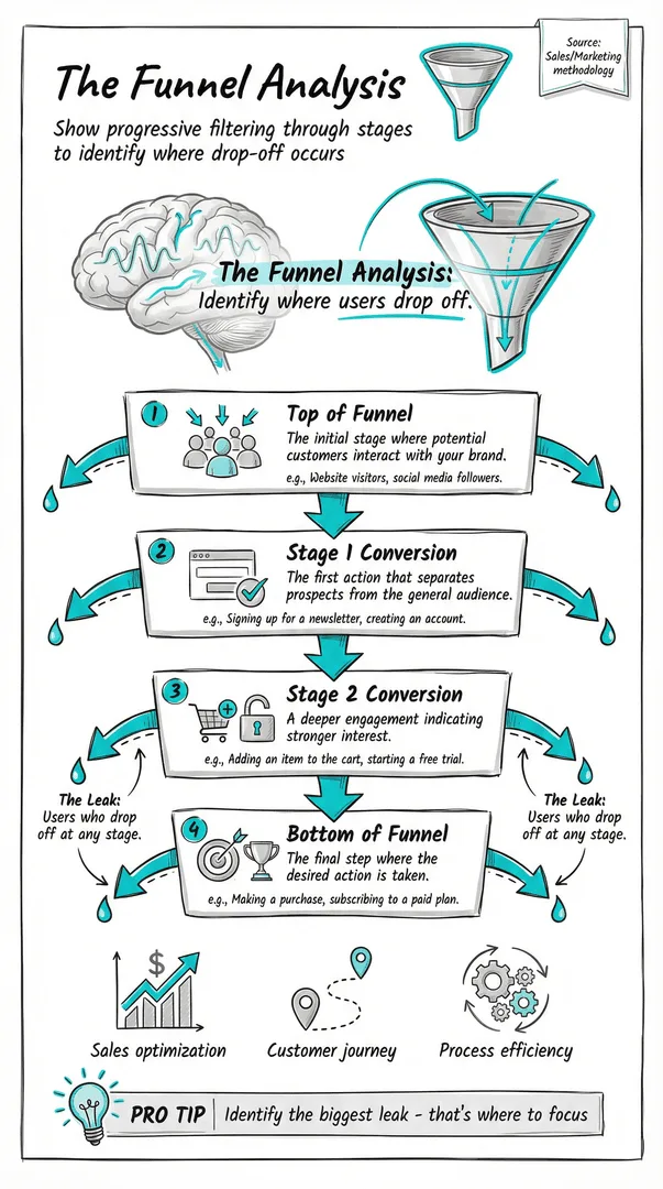 Funnel Analysis illustration