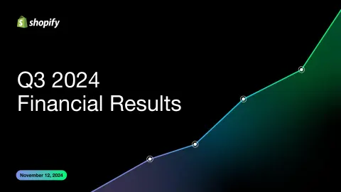 Shopify | Results Presentation Deck | 32 slides