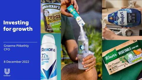 Unilever | Investor Event Presentation Deck | 24 slides
