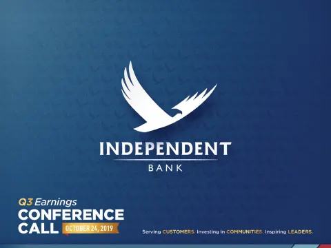 Independent Bank Corp | Results Presentation Deck | 26 slides