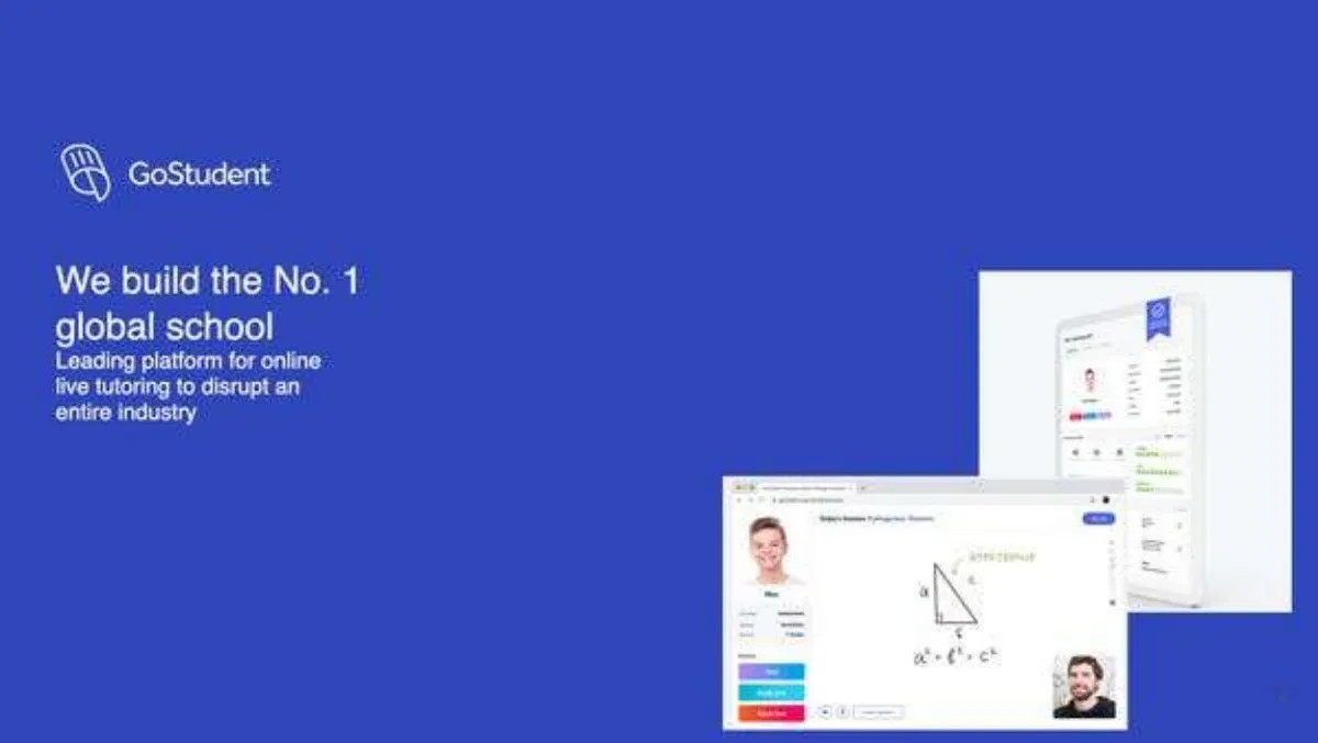 GoStudent Pitch Deck · slide 1