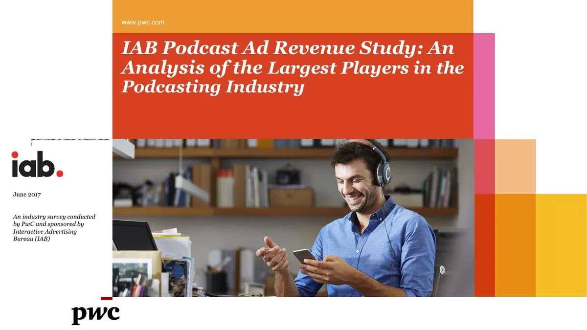 IAB Podcast Ad Revenue · slide 1