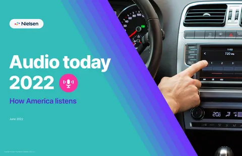 Audio today 2022 How America listens