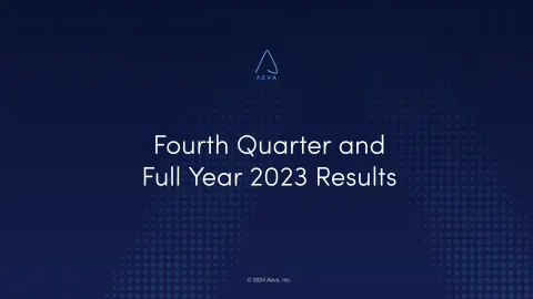 Aeva | Results Presentation Deck | 16 slides