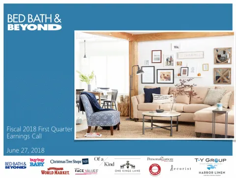 Bed Bath &amp; Beyond | Results Presentation Deck | 19 slides