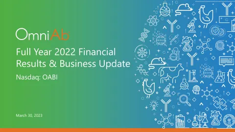 OmniAb | Results Presentation Deck | 22 slides