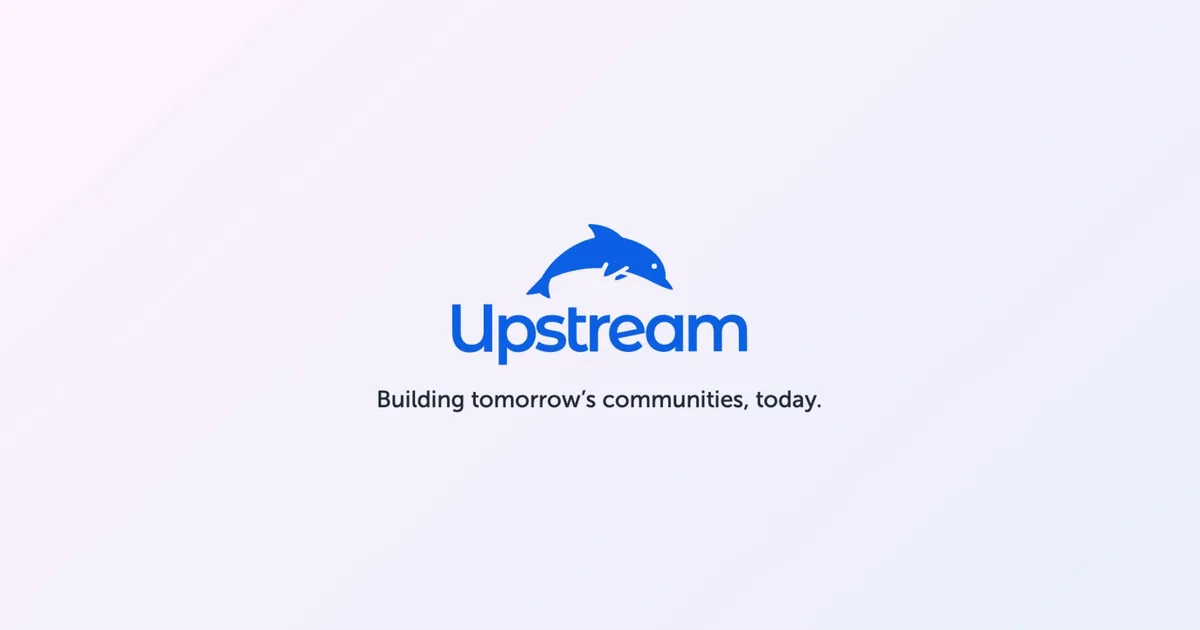 Exclusive look at the pitch deck Upstream used to raise $12.5 million · slide 1