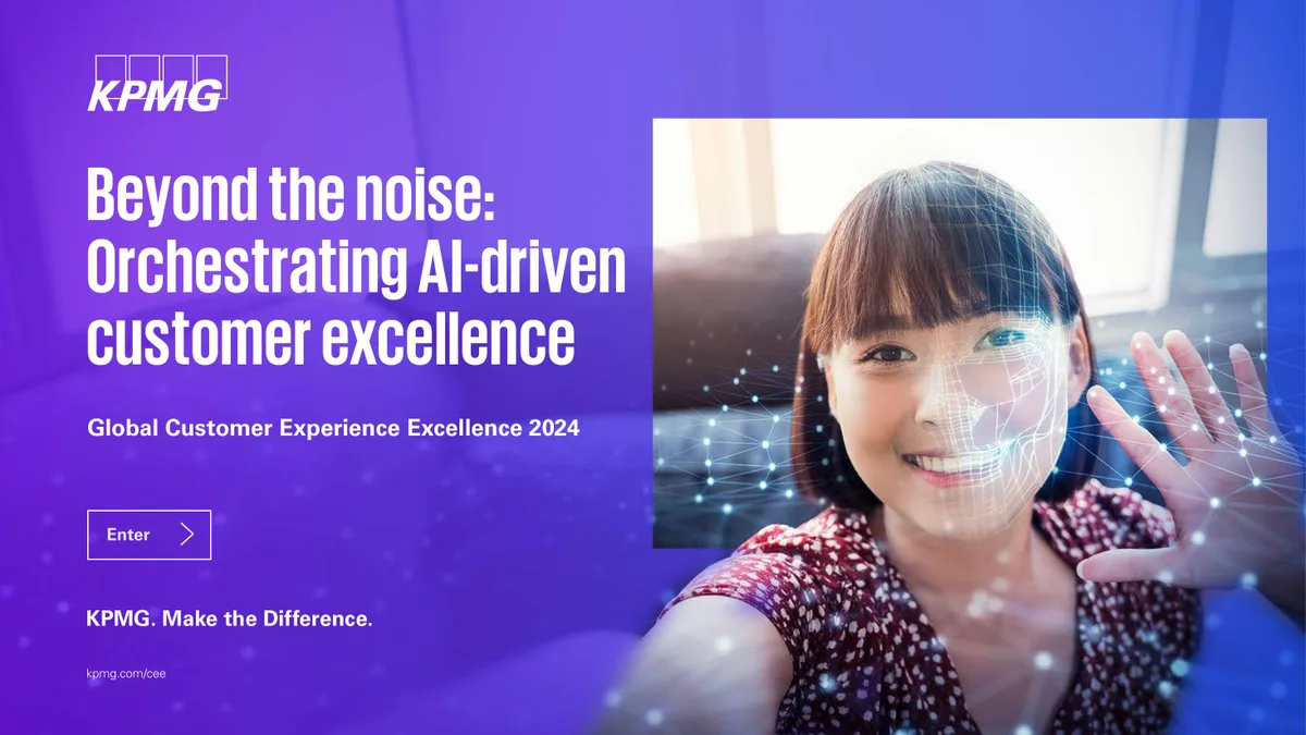 Beyond thenoise: Orchestrating AI-driven customer excellence · slide 1