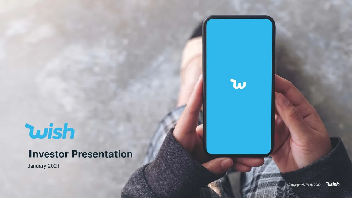 Wish | SPAC Presentation Deck | 29 slides · slide 1