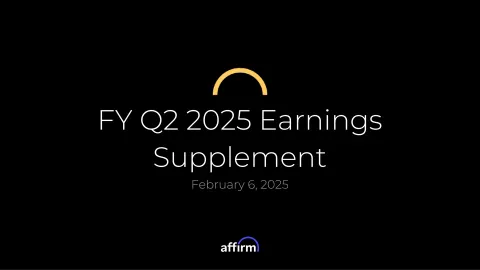 Affirm | Results Presentation Deck | 52 slides