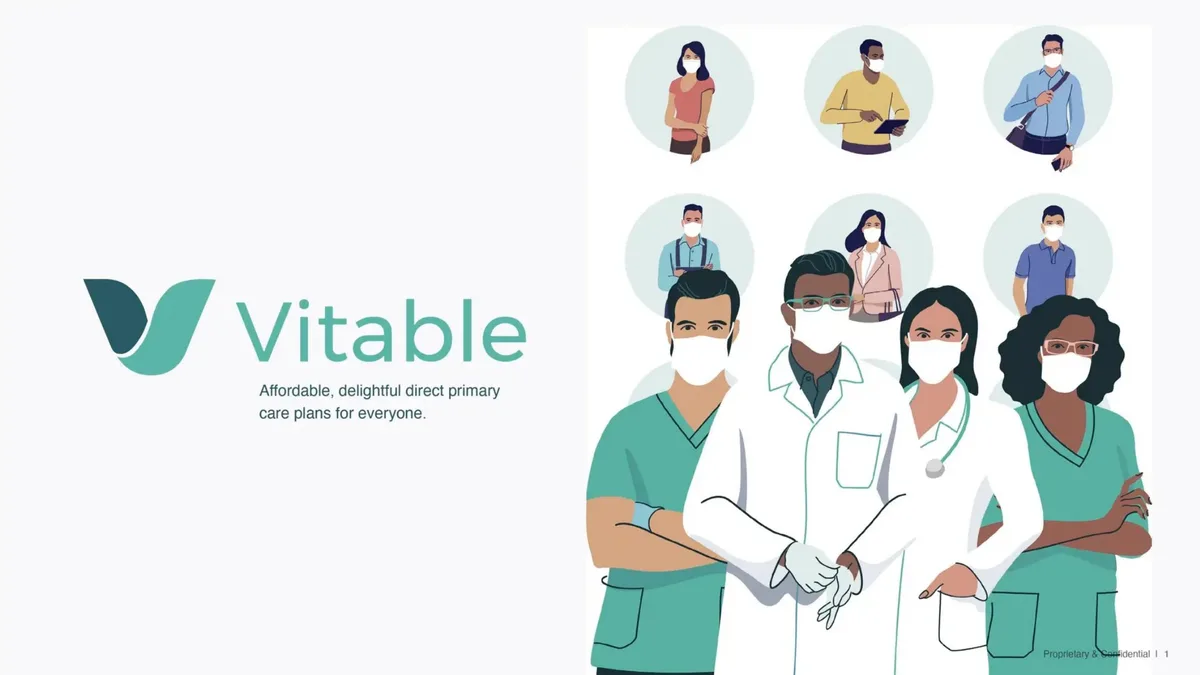 Includes a footer with 'Proprietary & Confidential | 1'.